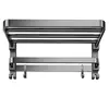 Estante de Toallas para Baño de Lujo Ligero Estante de Almacenamiento de Acero al Carbono para Baño Estante de Toallas Montado en Pared sin Taladrar