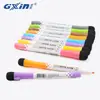 Xia Xing GxinG208 Marcador Magnético Adsorvível para Quadro Branco Infantil Plástico Magnético Sucção Apagável Marcador para Quadro Branco Canetas Coloridas Atacado