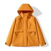 Roupas de carga ao ar livre Jaqueta de montanhismo repelente à água três em um Jaqueta feminina com vários bolsos Jaqueta solta Jaqueta masculina