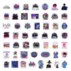 50 Adesivos de Desenho Animado, Graffiti, Filme de Anime de Grupos Femininos de K-Pop Adesivos Decorativos para Mala Transfronteiriços Atacado