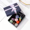 Caja de Regalo Popular Transfronteriza de Cristal Natural Set de Piedras Irregulares de Colores Piedra Rodante Set de Muestras Minerales Adornos Venta al Por Mayor