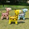 Novo balão tridimensional fosco em formato de animal pequeno que anda, ideal para decoração de festas de aniversário infantis ao ar livre, ideal para atacado.