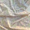 Algodón 40 tela estampada digitalmente tela floral de lirio coreano ropa de mujer ropa de niño pijamas ropa de casa