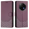 Para OPPO A5Pro Funda de Teléfono con Relieve de Panal Find X8Pro Flip Reno13 Cubierta Protectora de Cobertura Total