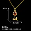 Colar Urso Inteligente Amor Novo Quente Colar Luxo Leve Design Personalizado Versátil Sem Desbotamento Acessórios de Aço Titânio