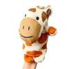 Lindo peluche animal títere de dedo muñeco de ratón conejo caricatura mini títere de dedo entrega transfronteriza