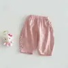 Pantalones Casuales Estilo Coreano para Niñas 2026 Nuevo Verano Tendencia Color Sólido Anti-Mosquitos Pantalones Delgados para Niños con un Diseño Elegante Atuendo de Verano