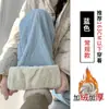 Pantalones de Algodón con Lana de Cordero del Noreste para Mujer, Pantalones Rectos Térmicos de Invierno Forrados de Polar, Pantalones Jogger de Pierna Ancha con Parches de Cuadros de Corte Delgado