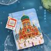 Atracciones Turísticas de la Ciudad Libro de Tarjetas AR Página para Colorear Cuaderno Diseño de Portada Estéreo Ciudad Prohibida Palacio de Verano Hangzhou