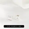 Cuentas Barril de Zirconia Chapadas en Oro de 14 Quilates que Conservan el Color, Trébol de Cuatro Hojas, Accesorios de Cuentas Espaciadoras de Agujero Grande para Pulseras de Cristal Hechas a Mano para Bricolaje