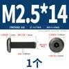 Tornillos para Muebles de Acero Inoxidable 304 Negros con Cabezas Planas Grandes, Allen, Cabezas Redondas, Tornillos de Borde Biselado y Pernos para Contrachapado