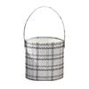 Red pequeña red viento fragante barril portátil de mano material de embalaje floral rosa caja de flores cuadrada portátil gran cantidad se puede personalizar