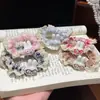 Elástico de Cabelo de Renda Coelho Miffy Desenho Animado Doce Fofo Menina Rabo de Cavalo Corda Simples para Cabelo