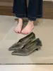 5cm - Zapatos de tacón alto puntiagudos con escote en V de terciopelo suave estilo francés para mujer, simples y elegantes para ir al trabajo, estilizan los pies y exudan elegancia