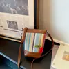 Transfronteiriço 2026 Verão Novo Modelo Exquisito Moda Versátil Para o Dia a Dia Nicho Design High-End Bolsa de Ombro Cruzada Estilo Balde