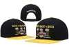 Gorra de Hip-Hop para Exportación Transfronteriza Gorra de Béisbol Visera Plana Gorra de Malla Toro Cohete Caliente Gorra de Visera Plana Equipo Nba Gorra Ajustable