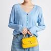 Cárdigan de Punto con Cuello en V de Nuevo Diseño de Moda Ajustado de Manga Larga Moda Elegante para Mujer