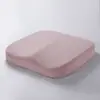 Cojín cuadrado para asiento de espuma viscoelástica con rebote lento, apto para todas las estaciones, para uso en la oficina, conducir y como cojín para asiento de coche o almohadilla para silla