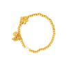 Pulsera Melocotón Arenoso Flor de Loto Nuevo Estilo Chino Estilo Nacional Temperamento Alta Gama Lujo Ligero Joyería Vintage Accesorios Yiwu