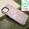 Funda Floral Retro Pastoral para iPhone Iphone17/18Pro Estilo Girly Película Magnética Cubierta Protectora Anti-Caídas