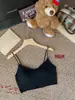 Camisola de Rayón Simple con Volantes para Mujer, Corte Ajustado, Versátil, Lencería con Copas Fijas para Usar por Dentro y por Fuera