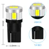 Luz de Placa LED Indicadora de Largura T10 5730/5630 Luz Diurna de Carro W5W Luz de Instrumento de Alto Brilho 6 LEDs Indicador de Largura