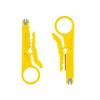 Un Cuchillo de Alambre Jiman de Alta Calidad, Mini Cuchillo Amarillo Simple, Cuchillo Pelacables, Herramienta para Cables en stock, Venta al por mayor