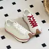 Zapatos Versátiles de Moda para Mujer con Bloques de Color, Estilo de Temporada de Primavera que Aumenta la Altura, Tenis Casuales Transpirables de Gofre con Suela Gruesa
