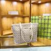 Bolsa Transfronteiriça de Textura de Alta Qualidade Bolsa Feminina de Grande Capacidade 2025 Nova Bolsa de Ombro Simples Versátil Classe Deslocamento Bolsa Tote