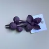 Nuevo y Elegante Pasador Floral para el Cabello para Mujer, Pinza Grande de Pico de Pato para la Parte Trasera de la Cabeza, Accesorio de Cabello de Moda