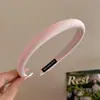 Faixa de Cabeça com Coroa Alta para Mulheres, Novo Estilo com Toque de Luxo, Faixa de Cabelo Larga Versátil para Sair, Acessório de Cabelo para Lavar o Rosto