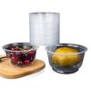 Cuenco desechable de grado alimenticio para el hogar, cuenco de arroz grueso para llevar, recipiente de plástico redondo, cuenco para sopa, vajilla comercial