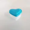 Venta caliente transfronteriza caja geométrica taza de salsa de color recipiente para crujientes mini caja de condimentos caja de almacenamiento caja de almacenamiento de plástico