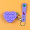 Monedero de Silicona con Llavero Llavero para Mochila Escolar Matarratas Pioneer Alivio del Estrés Bolsa de Silicona Oreja Apretable Bolsa para Auriculares Mayoreo