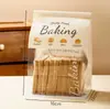 Saco de Embalagem para Pão de Forma 450g Autovedante Saco para Pão de Forma Fatiado Assado Bagel Biscoito Mochi Saco de Armazenamento de Papel Kraft