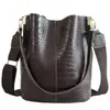 Bolsa Grande Fashion de Fábrica Transfronteiriça Nova Bolsa de Ombro Tipo Saco de Crocodilo Grande Capacidade Bolsas Bolsa Transversal de Banda Larga