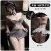 Lencería de disfraz de conejita sexy para diversión nocturna, lencería sexy coqueta de deseo puro qqny, conjunto sin extracción para mujeres