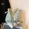 Bolso Tote de Gran Capacidad, Moderno y Único Estilo Étnico, Nuevo 2025, Bolso de Tela Versátil de Nicho, Bolso de Hombro Texturizado para Mujer