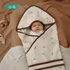 Manta Envolvente para Bebé Clase A, Envoltorio para Abrigar Recién Nacido, Colcha de Doble Capa de Algodón Puro, Manta de Viaje, Grado Maternal e Infantil Clase A