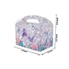 2026 Transfronterizo Nuevo Producto Sirena Caja de Papel Portátil Fiesta Navideña Caja de Regalo Portátil Decoración de Fiesta Dulces Regalo