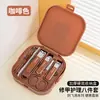 Conjunto de Cortadores de Unha com Recurso Anti-Salpico para Uso Doméstico, Manicure e Pedicure, Cortadores de Unha Angulados, Aparadores de Unha para Homens e Mulheres, Embalado em Caixa