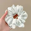 Laço de Cabelo de Renda Doce, Scrunchie de Luxo Estilo Coreano, Laço de Cabelo Extra-Grande para Coque, Corda de Cabelo para Rabo de Cavalo, Acessório de Cabelo