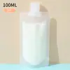 Bolsas Dispensadoras de Viagem Sabonete Facial Shampoo Gel de Banho Garrafas Reutilizáveis Maquiagem Líquida de Viagem Artigos de Higiene Pessoal Conjunto Portátil