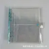 Álbum de fotos de 3 y 5 pulgadas con 6 agujeros, hojas sueltas, transparente y brillante, con clip de color, venta al por mayor