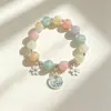 Pulsera Popular Transfronteriza de Comercio Exterior, Pulsera de Cristal de Vidrio, Diseño de Nicho, Joyería de Mano Estudiante Popular Cultural y Creativa al por Mayor