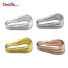 Accesorios plateados para todo el cuerpo hebilla de melón plata s925 plata diy electrochapado en plata oro plata joyería colgante cabeza