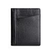 Bolsa de Cartão de Couro de Vaca de Primeira Camada Certificada Conjunto de Cartões Ultra-Fino de Couro Bolsa de Cartão Masculina Anti-Roubo Escovada Conjunto de Cartões de Couro de Comércio Exterior