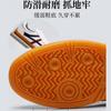 Zapatos de artes marciales para hombre de cuero, suela de tendón grueso, para mujer, fondo suave, superficie suave, piel de vaca suave, transpirables, para ejercicio matutino de tai chi