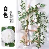 Enredaderas de Peonías Artificiales para Decoración de Paredes Florales de Jardín de Bodas, Flores de Seda, Vegetación Artificial, Enredaderas de Flores de Peonía Artificiales