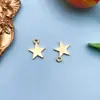 Amazon Explosions Misturado 16 KC Sol Dourado Lua Estrela Pingente de Liga Acessórios para Colar Brincos DIY